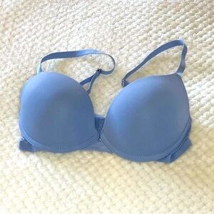Jessica Simpson dusty blue padded push-up bra 34C